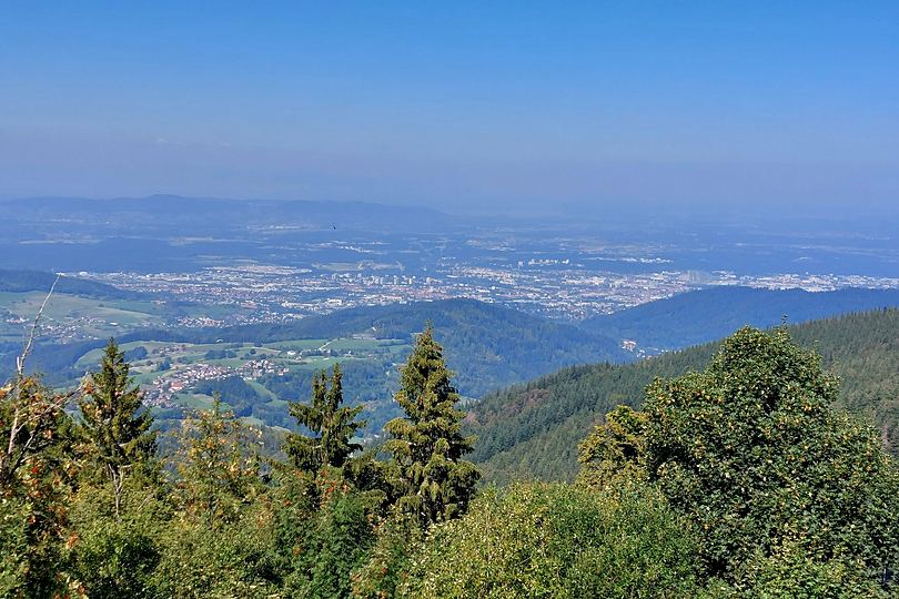 View over the Rhine plain